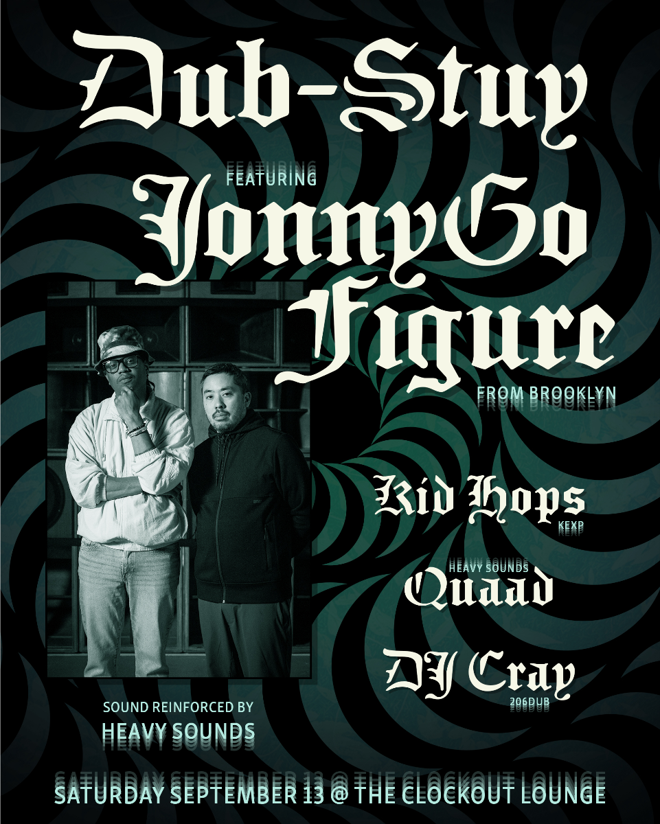206dub x Culture Yard Presents: Dub-Stuy feat JonnyGo Figure w/ Kid Hops, Quaad, DJ Cray