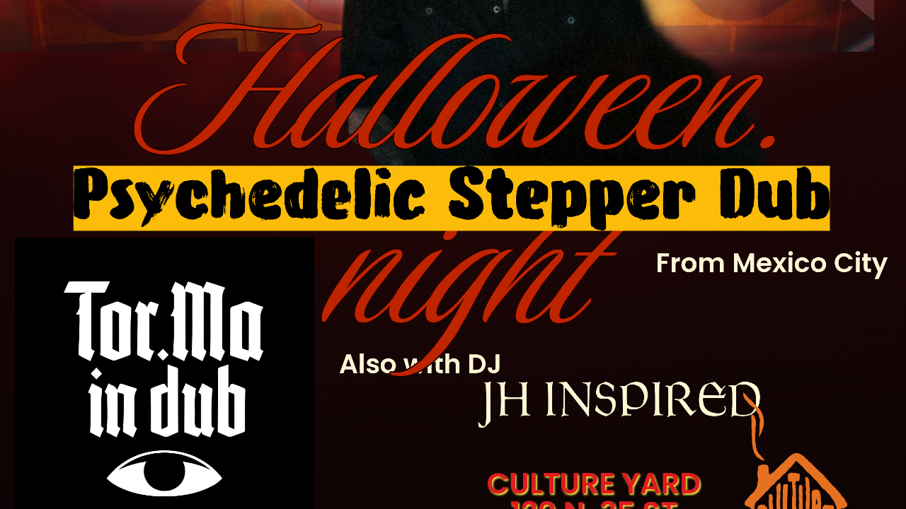 Halloween Night at Culture Yard with TorMa in DUB